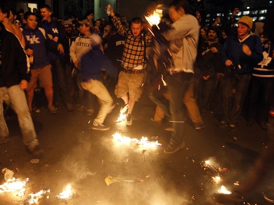 UK fans lose their mind last night! (Video)