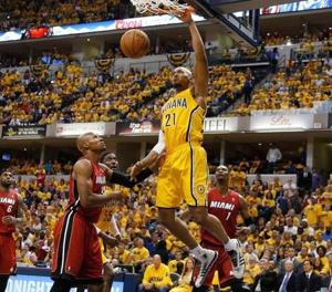 YES! George Sparks Pacers To Game One Win Over Heat!