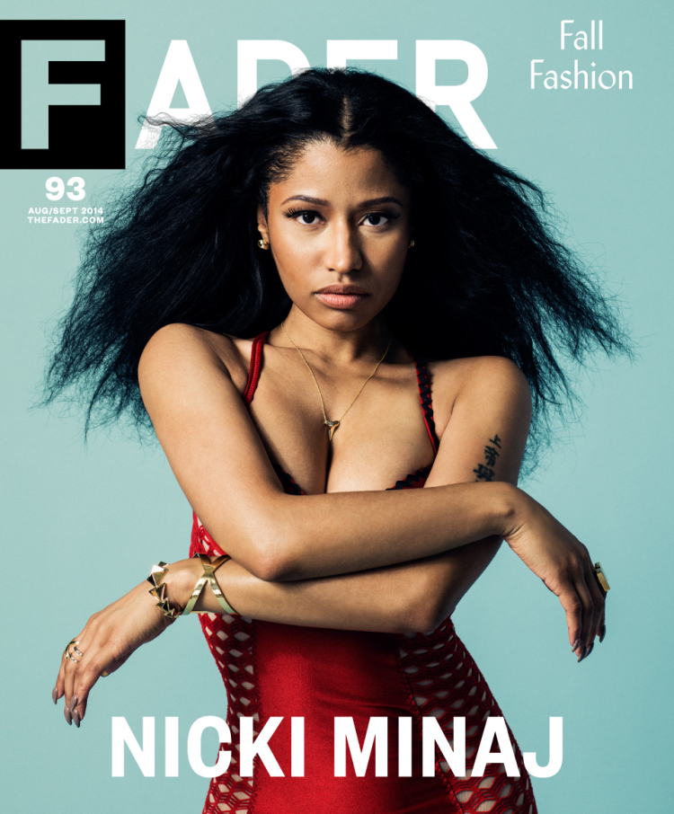 NIckiMinajTheFADERcover