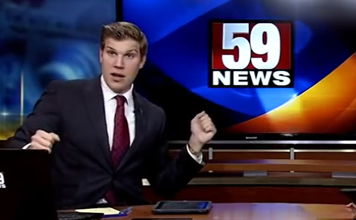 News Anchor Gets Busy To Where They At Doe