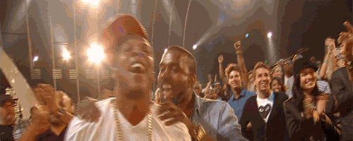 Kanye West Jay Z Celebrate