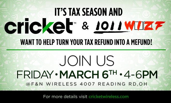 Cricket Wireless Tax season 3/6