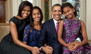 Obama Family Portrait