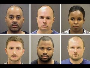 6 Baltimore officers