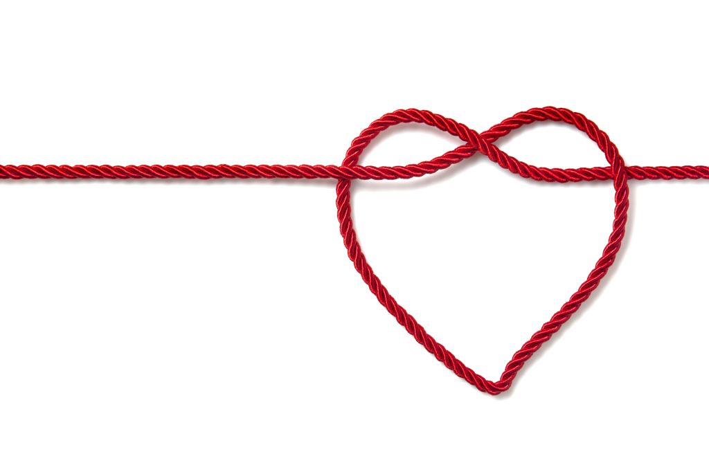 Heart shaped rope