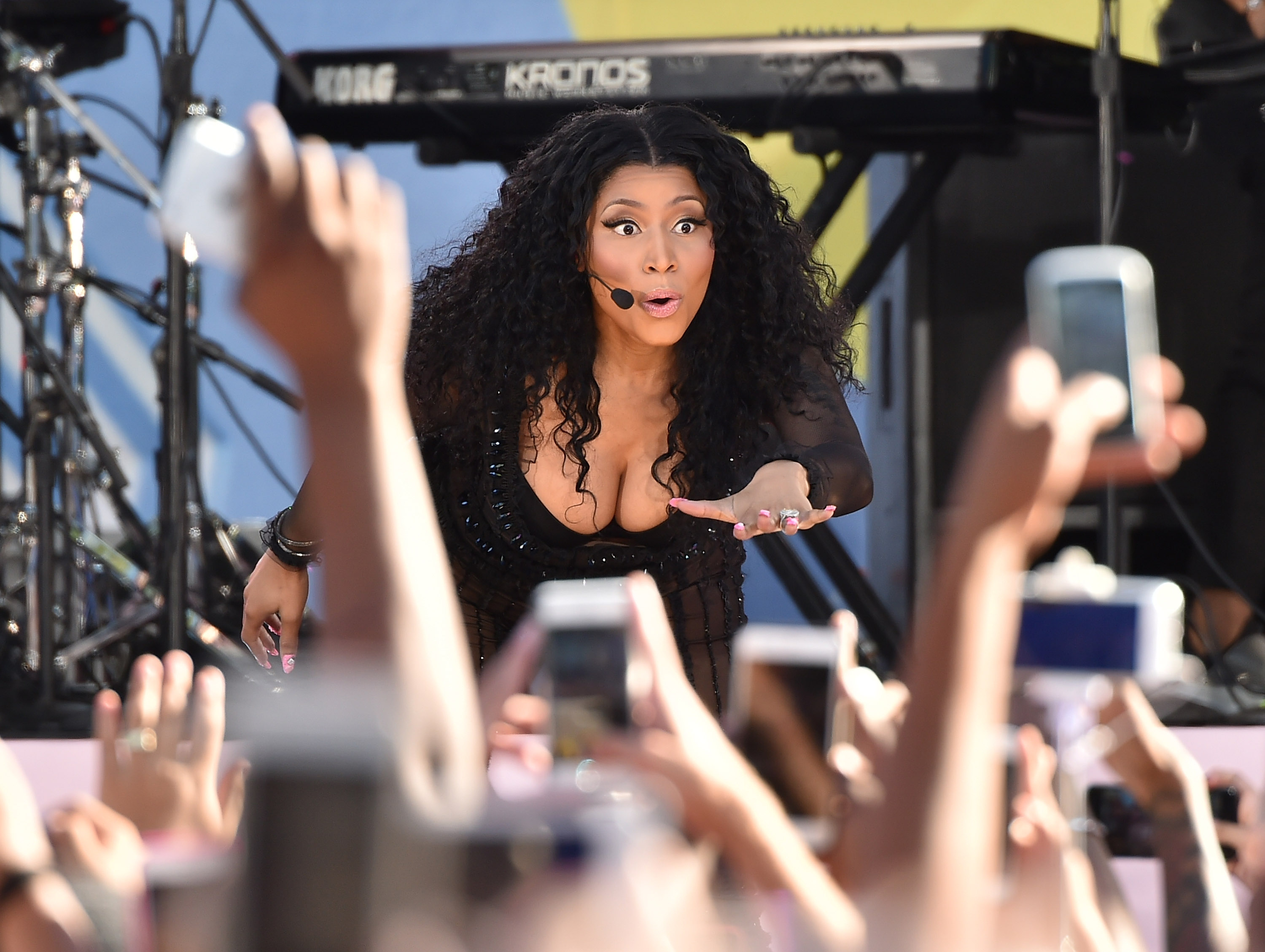 Nicki Minaj Performs On ABC's 'Good Morning America'