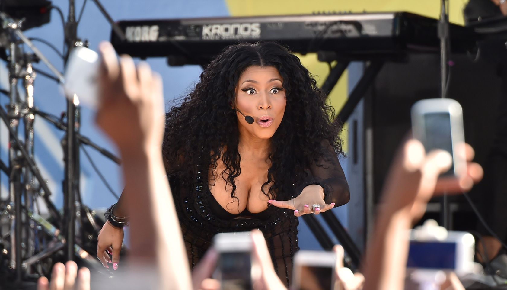 Nicki Minaj Performs On ABC's 'Good Morning America'