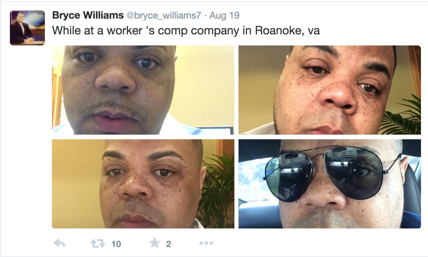 Bryce Williams, Vester Flanagan, Allison Parker, Adam Ward, WDBJ