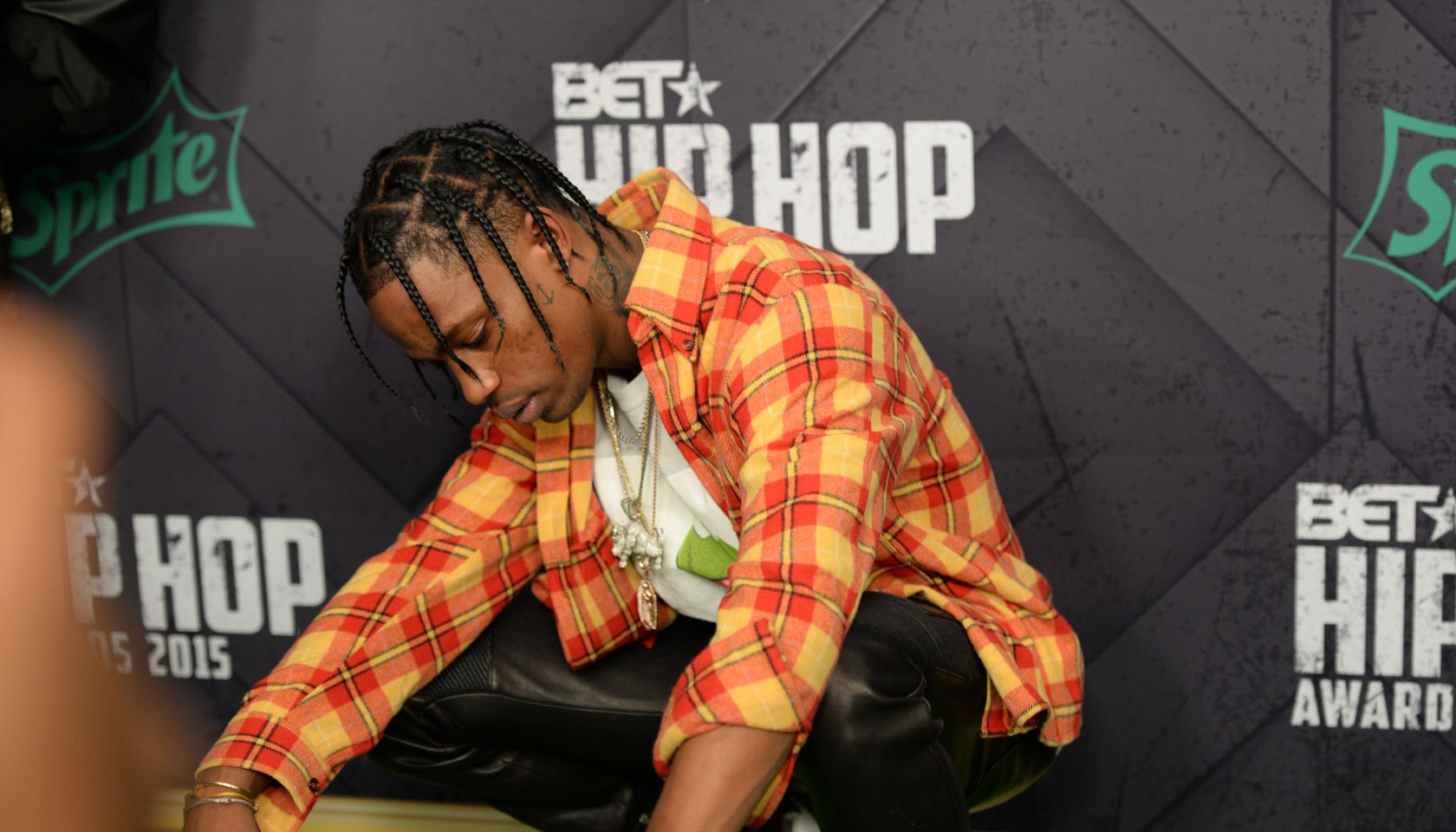 Travis Scott at the 2015 BET Hip-Hop Awards