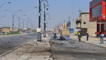 Two suicide bombers die in Kirkuk