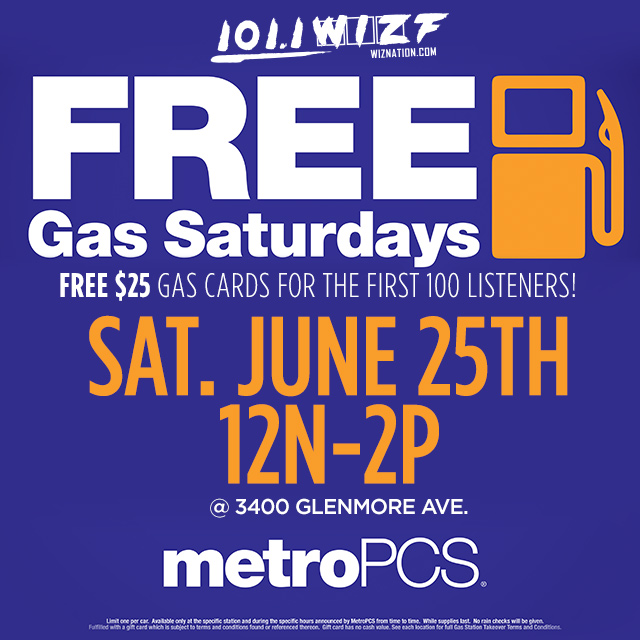 Metro PCS Free Gas Saturday's