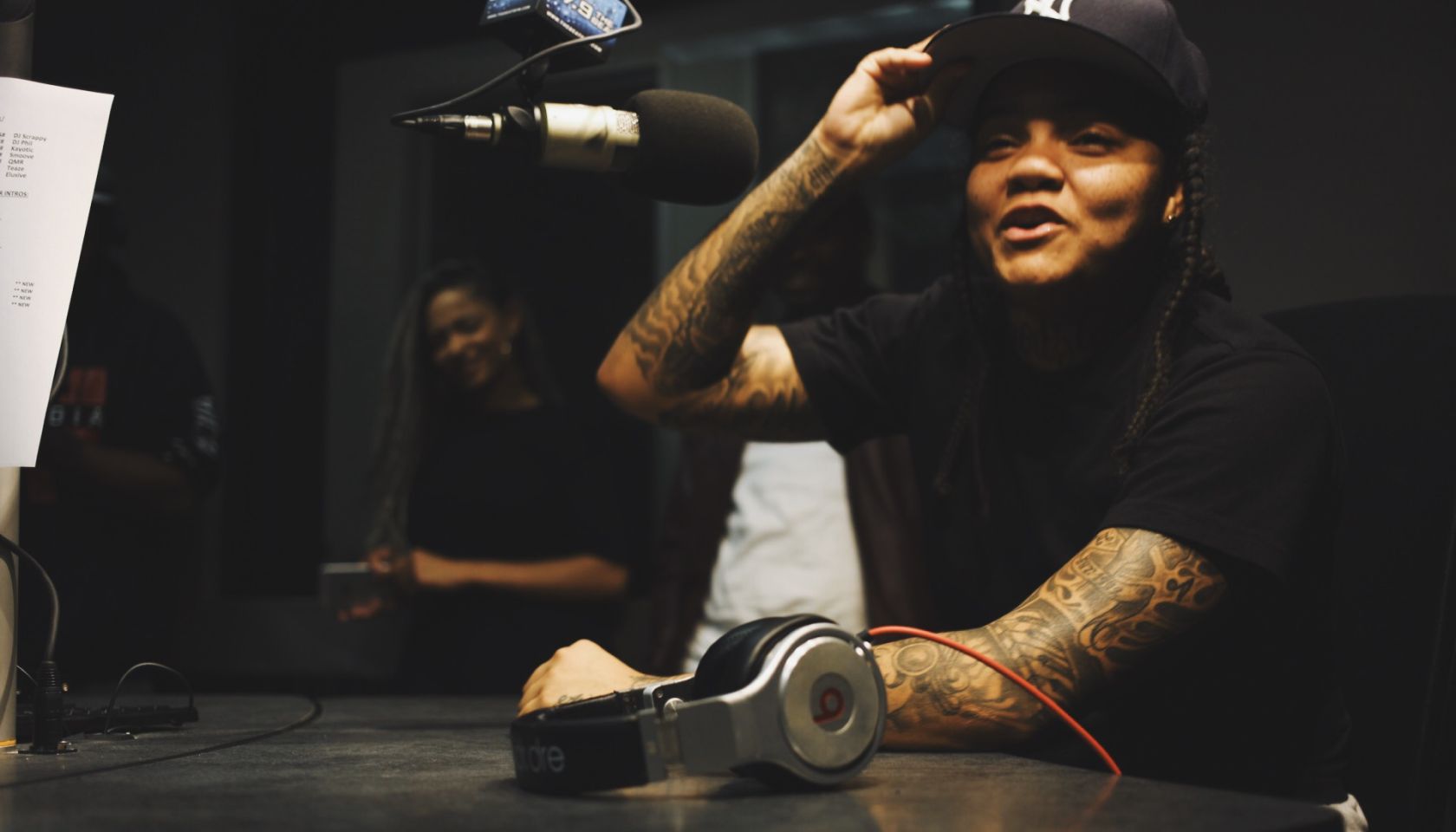 Young M.A. In Studio with J-Kruz