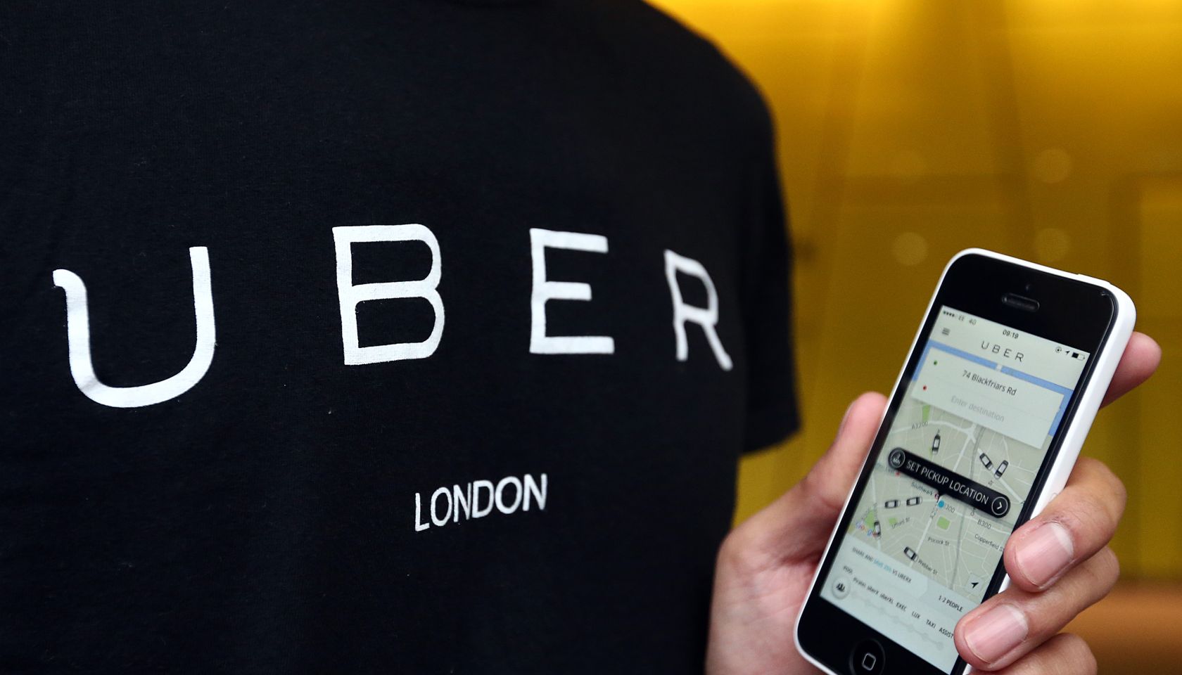 Uber Drivers Present Petition To Transport For London