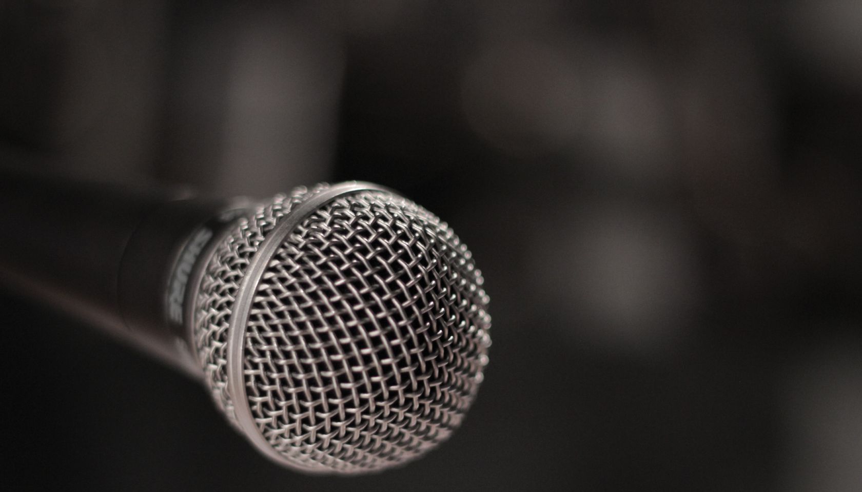 Close-Up Of Microphone