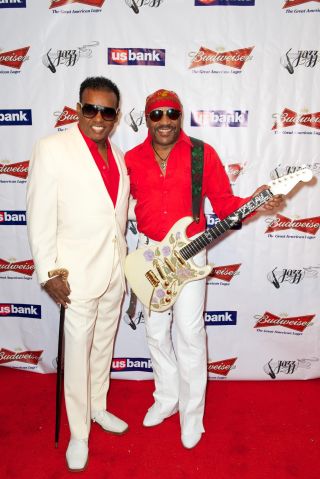 The Isley Brothers perform at the Long Beach Jazz Festival