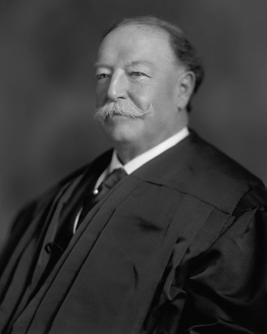 William Howard Taft, Head and Shoulders Portrait as Chief Justice of the U.S. Supreme Court, Harris & Ewing, 1921