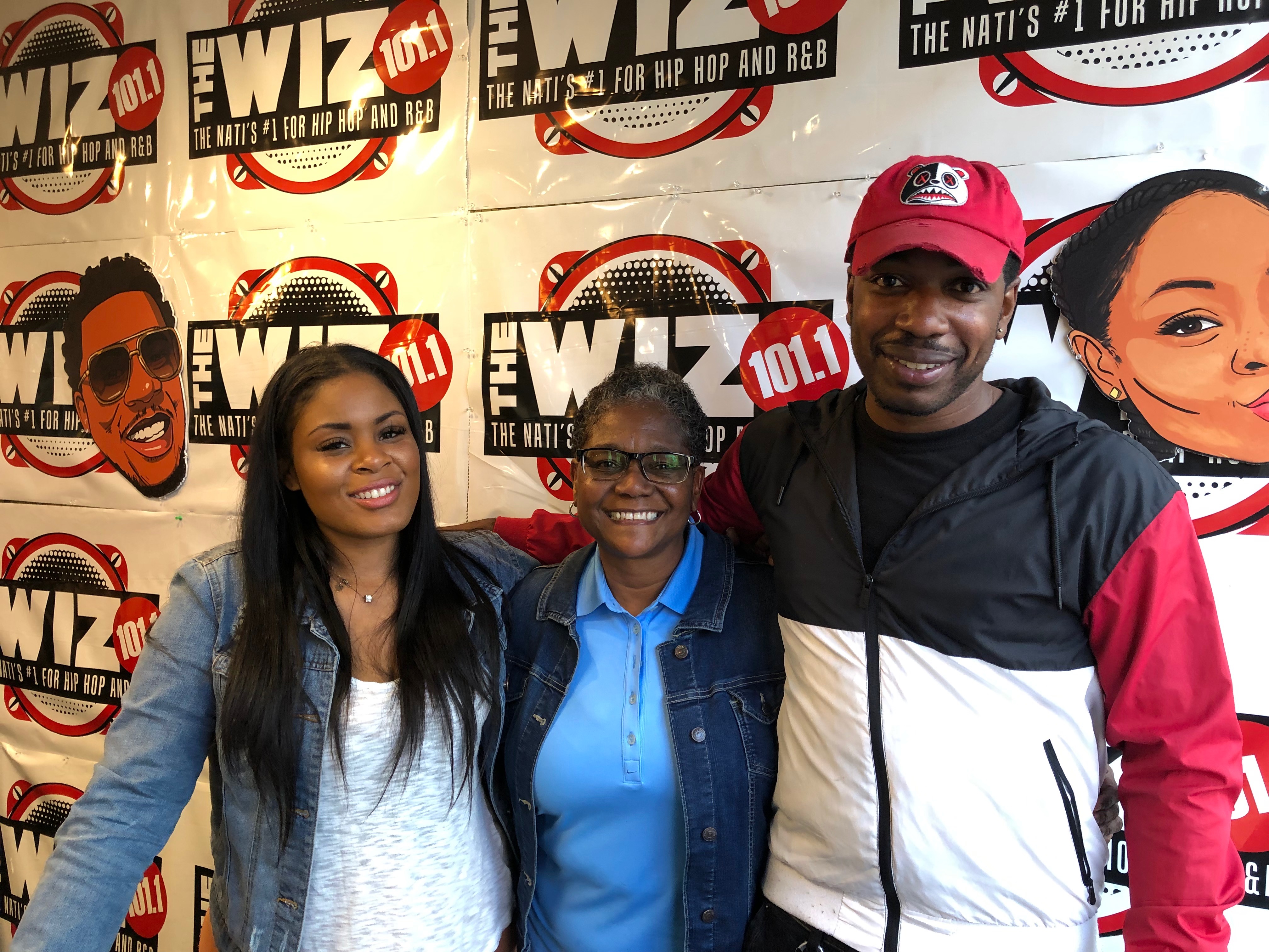 Lucretia Bowman with Tropikana and Steff Skeemz for #ALL4CINCY