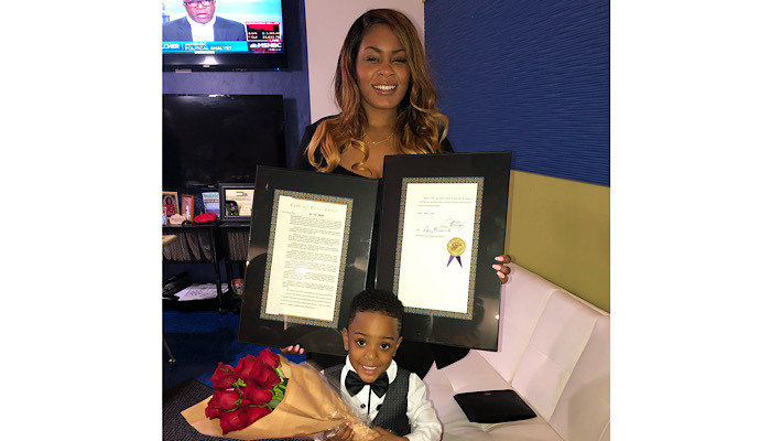 Tropikana with her proclamation