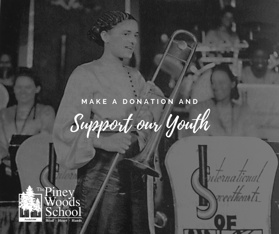 Piney Woods Donation Graphic