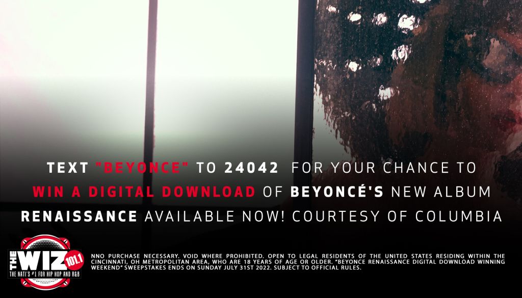 Beyonce Digital Download Winning Weekend Graphics- Cincinnati_RD Cincinnati_July 2022