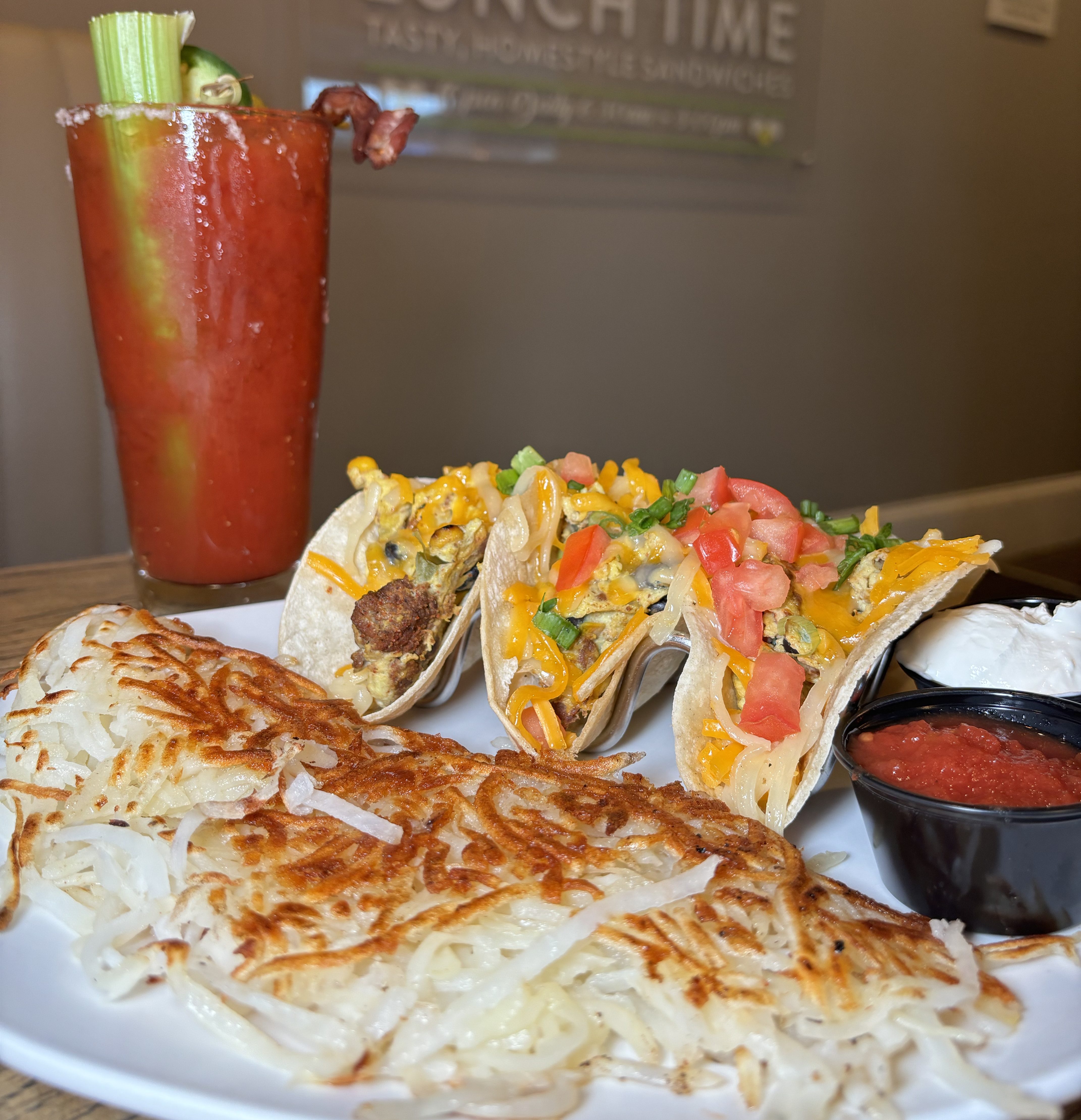 Foodie Fridays Scramblers Breakfast