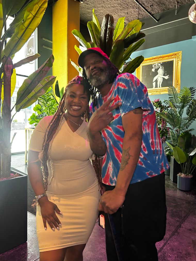 Trop & One of Her Biggest Fans