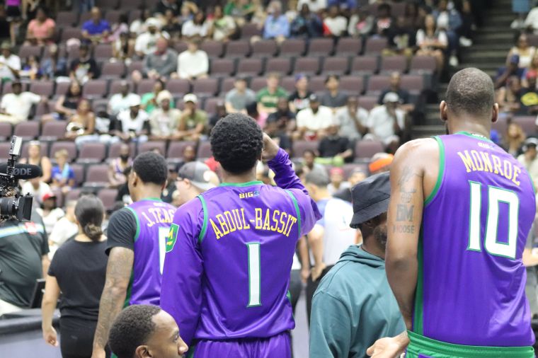 Greg Monroe, Jeff Teagues, and Jalil Abdul-Bassit