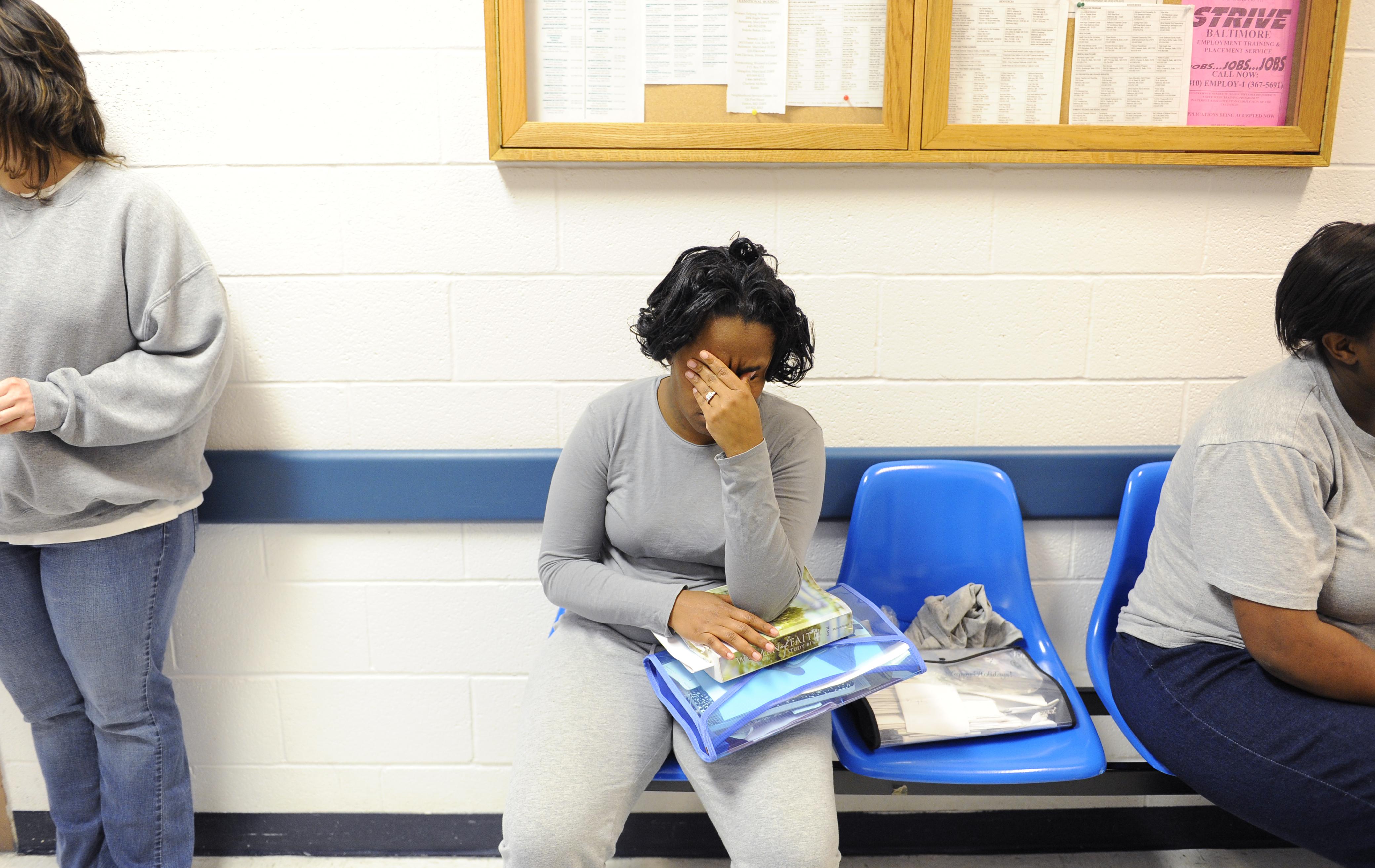 Stephanie Harris is released from the Maryland Correctional Institute for Women in Jessup