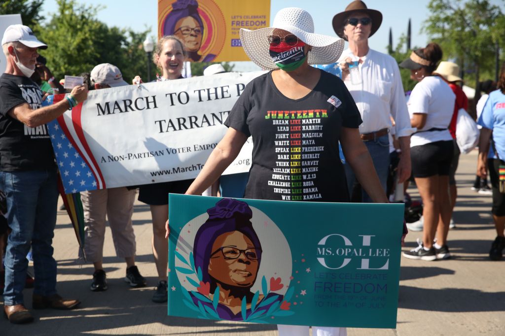 Opal Lee's Juneteenth Parade Celebration