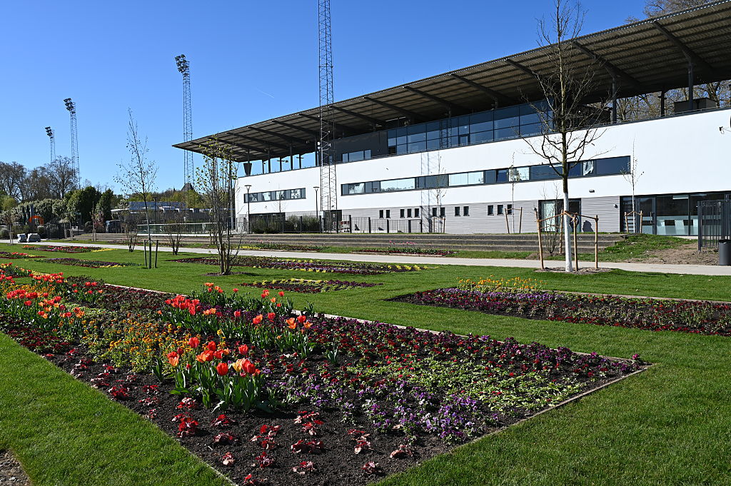 Site in front of the State Garden Show in Neuss