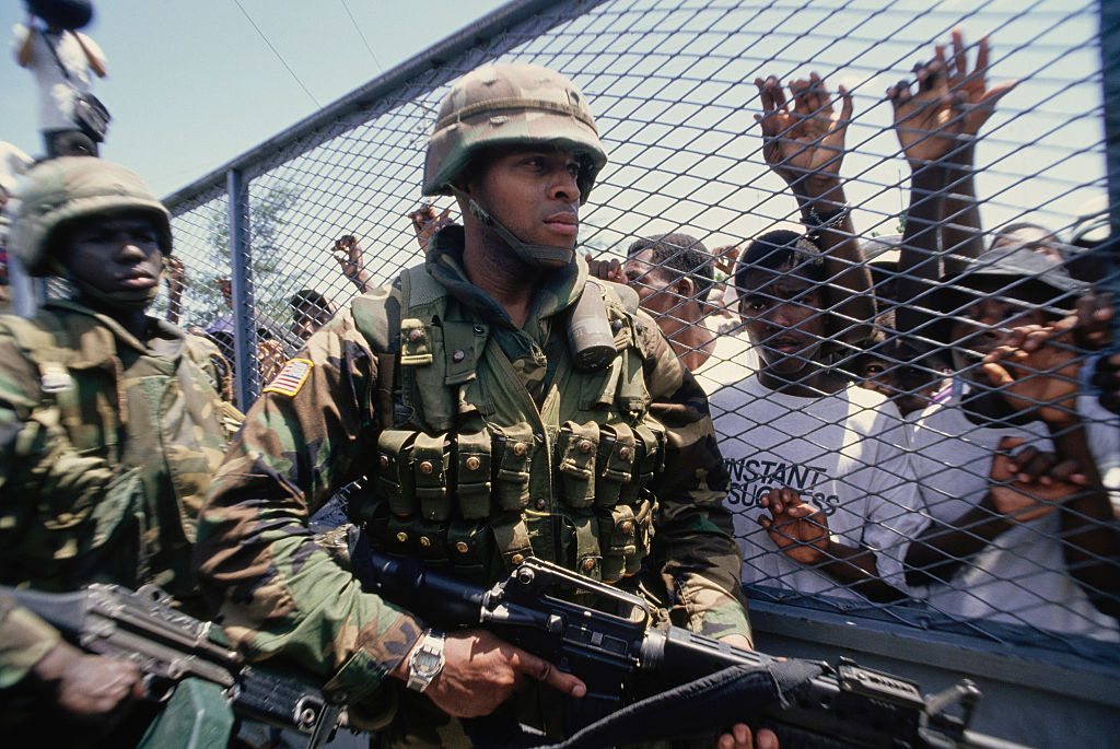 US Troops In Haiti