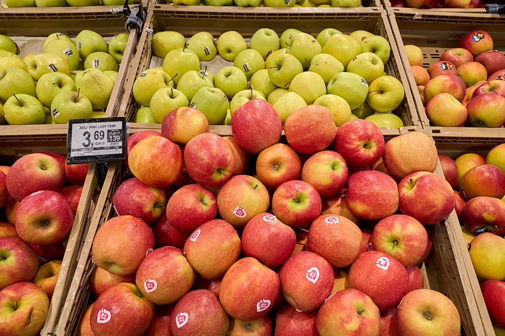 Grocery Shopping And Retail Life At A Shopping Center