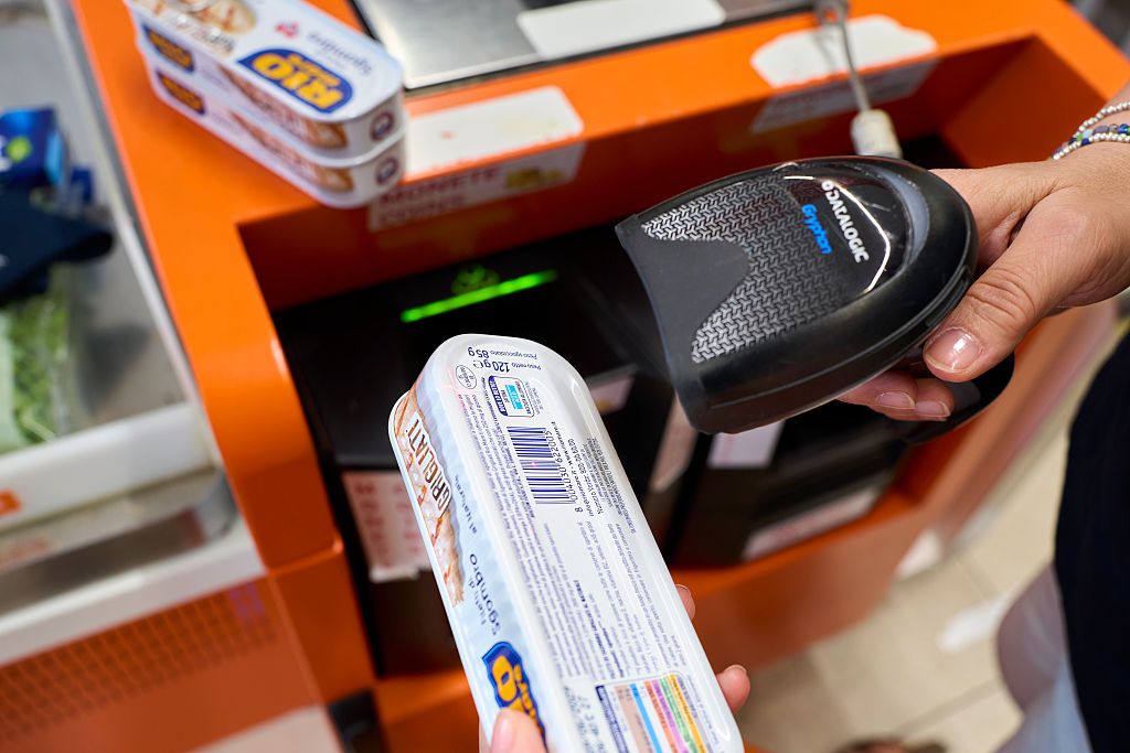 Grocery Shopping And Retail Life At A Shopping Center